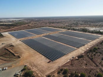 Completed 5B Maverick solar farm for Jundee Operations project